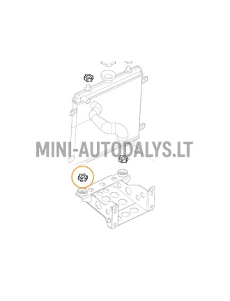 Radiatora gumija Grecav EKE / Sonique