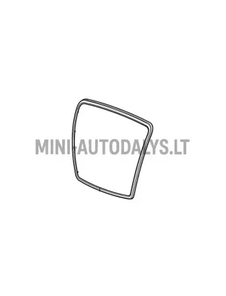 Hromēta priekšējā bufera režģa apmale "Grecav Sonique