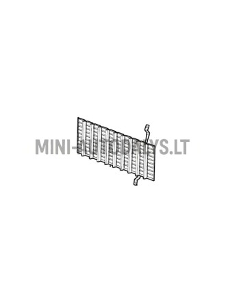 Priekšējā bufera režģa apakšdaļa melna Grecav Sonique