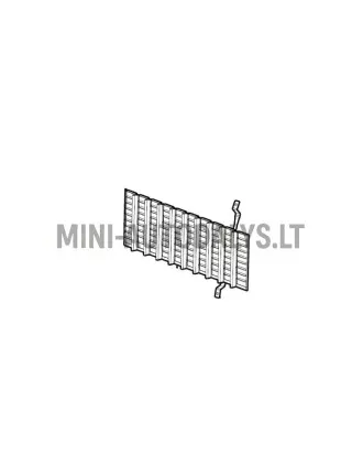 Priekšējā bufera režģa apakšdaļa melna Grecav Sonique