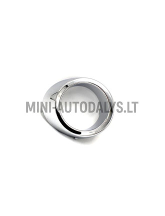 Microcar priekšējais labais hromētais miglas luktura rāmis