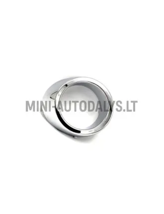 Microcar priekšējais labais hromētais miglas luktura rāmis