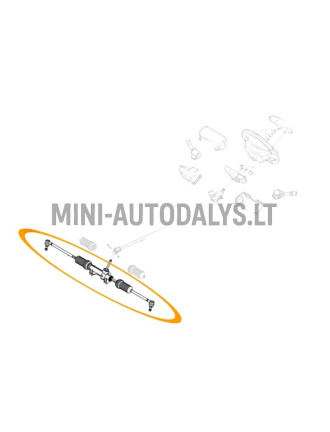 Stūres pastiprinātājs Ligier JS50 / JS50L Ph1