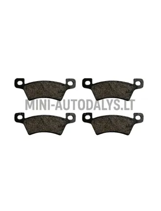 Bremžu kluču komplekts Microcar MC1 / MC2 aizmugurējais