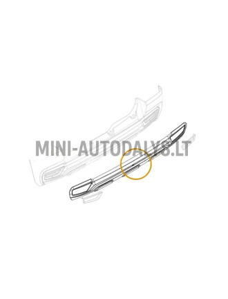 Aizmugurējā bufera spoileris Ligier JS60 CHIC