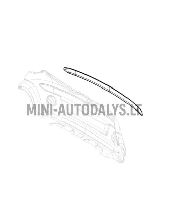 Aizdares hromēts aizmugurējais buferis Microcar Due