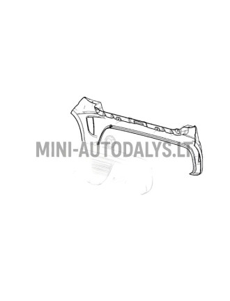 Aizmugurējais bamperis Ligier JS50/JS50L Ph2/Ph3 Sport