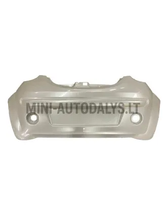 Aizmugurējais buferis Microcar Due (perlamutra balts)