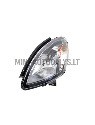 Kreisais priekšējais lukturis Ligier IXO / Ligier JS50 ph1 (melns)