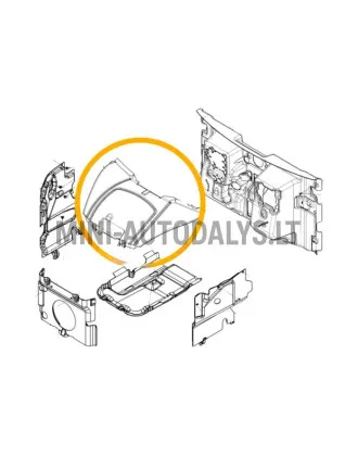 Skaņas izolācijas pārsegs Ligier / Due / Microcar