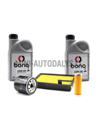 Filtru komplekts 2 Aixam Kubota Z402 + 2 litri motoreļļas