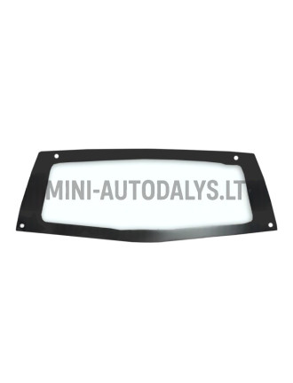 Aizmugurējais logs Aixam 2005-2010 (caurspīdīgs)