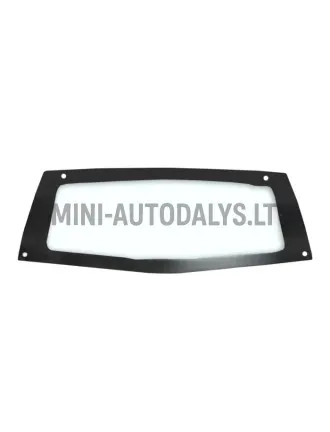 Aizmugurējais logs Aixam 2005-2010 (caurspīdīgs)