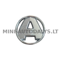 Logotips "Aixam" pārsegs / aizmugurējās durvis (hromēts)