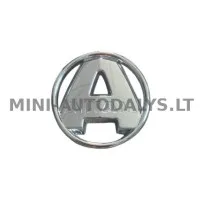 Logotips "Aixam" pārsegs / aizmugurējās durvis (hromēts)