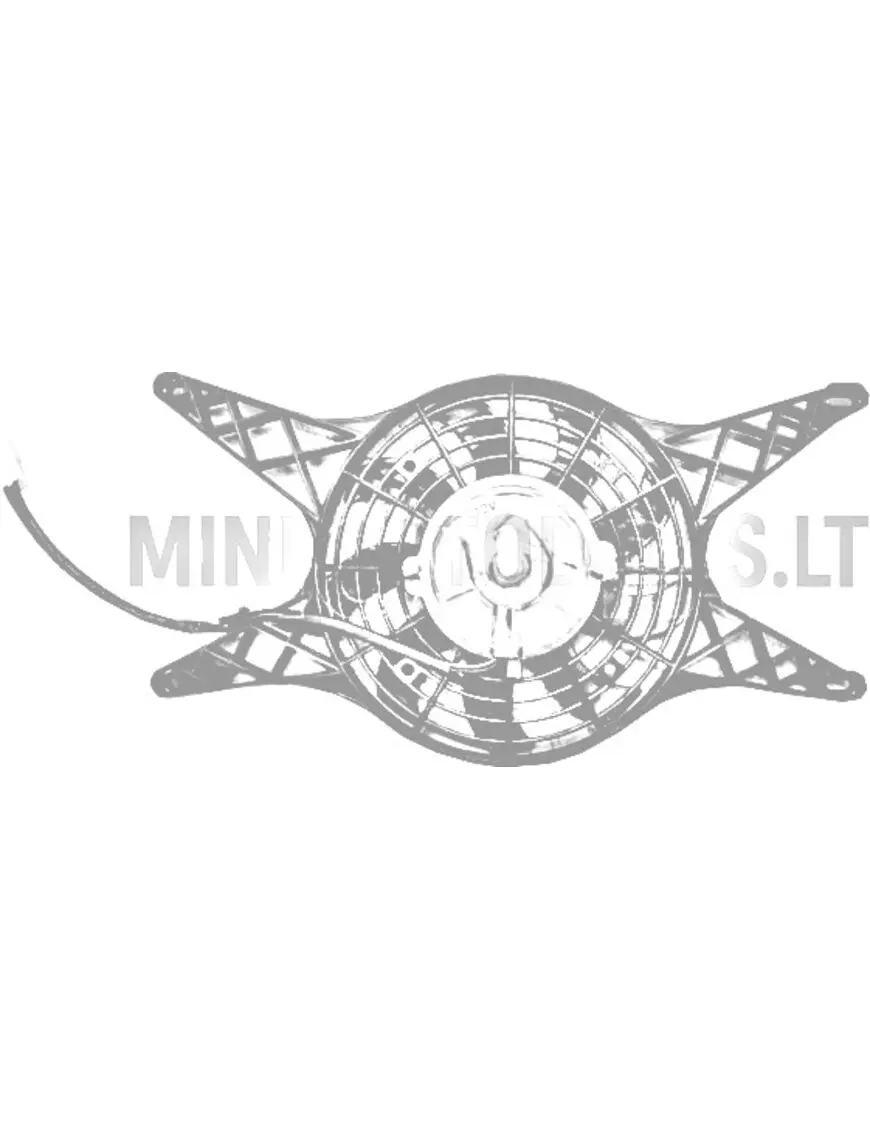 Dzesēšanas ventilatora radiators Ligier / Microcar