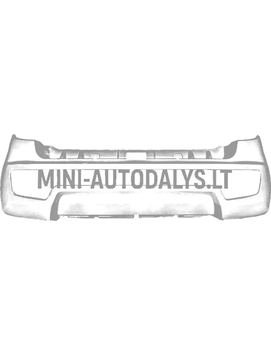 Aizmugurējais bamperis Ligier JS50/JS50L Ph2/Ph3