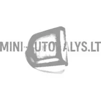 Leņķa labās puses durvju rokturis "Aixam" (melns)