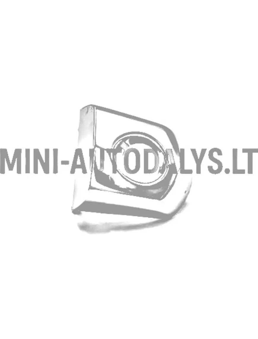 Kreisā durvju roktura stūris "Aixam" (hromēts)