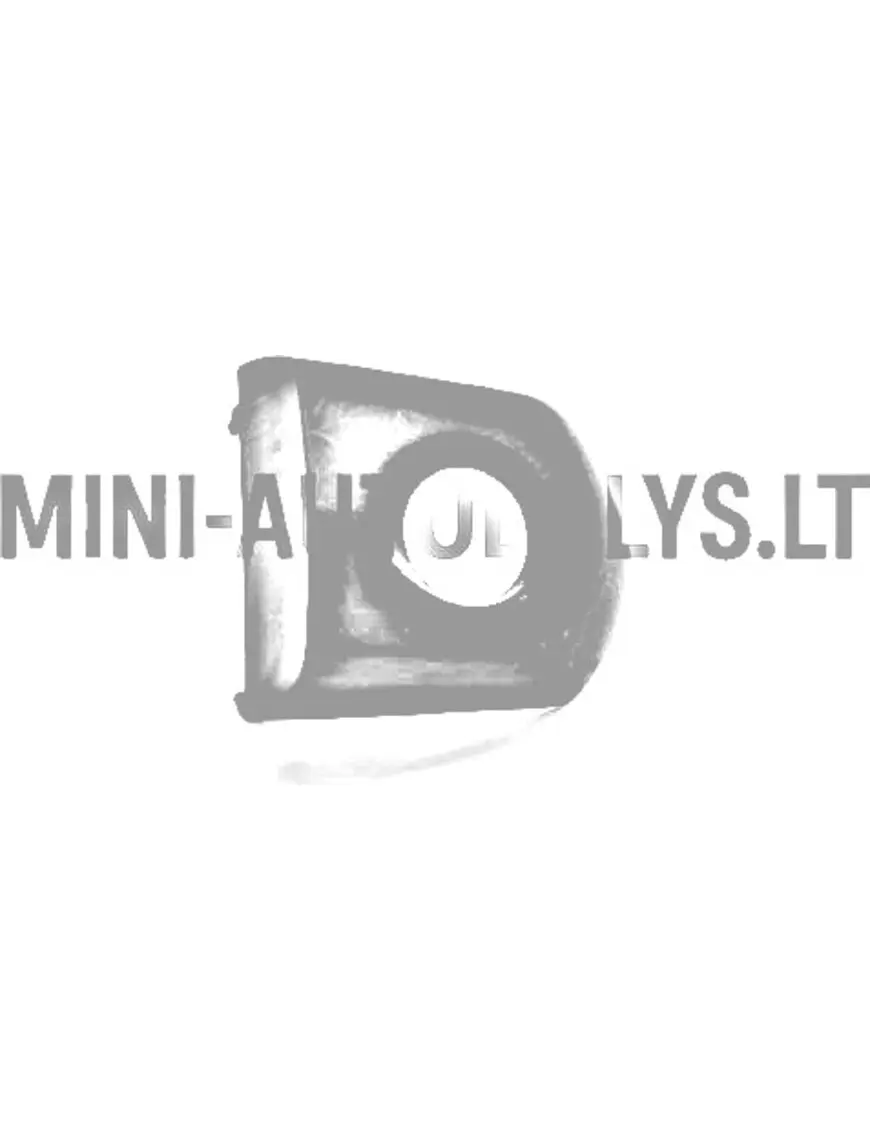 Kreisās durvju roktura stūra elements "Aixam" (melns)