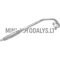 Priekšējā caurule + elastīga izplūdes caurule Aixam Sensation / Emotion / Ambition