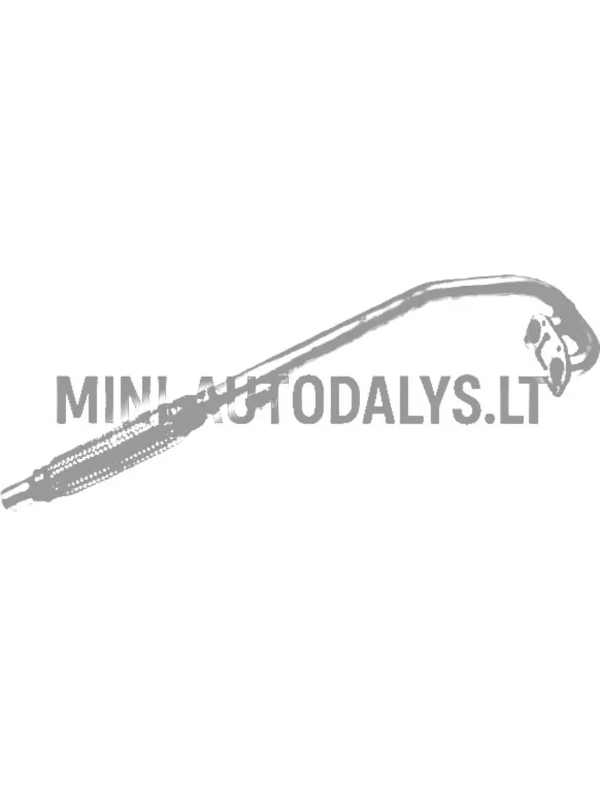 Priekšējā caurule + elastīga izplūdes caurule Aixam Sensation / Emotion / Ambition