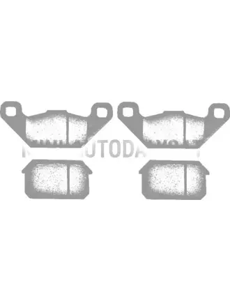 Aizmugurējo bremžu kluču komplekts Chatenet