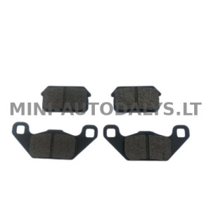 Aizmugurējo bremžu kluču komplekts Chatenet