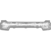 Iekšējais spoileris aizmugurējais bamperis Ligier JS50 / JS50L Ph2 / Ph3