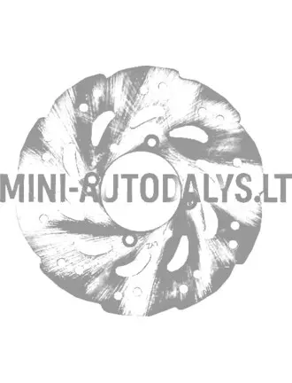 Kreisās puses aizmugurējais bremžu disks Chatenet (Ø 200 mm)