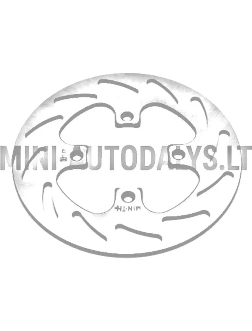 Microcar / Ligier 1400353 aizmugurējais kreisās puses bremžu disks (Ø 180 mm)