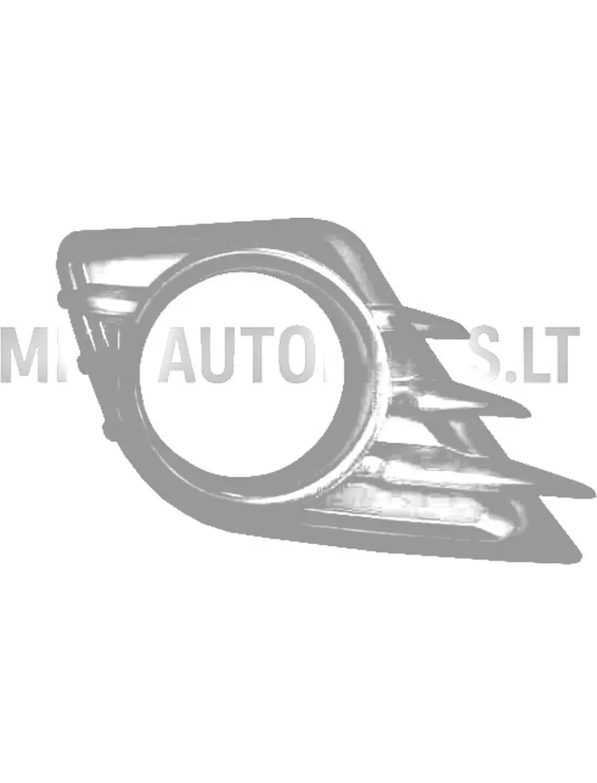 Aizsargrežģis miglas lukturiem labajā priekšējā bufera pusē Aixam 2010-2013