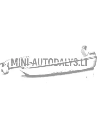 Ārējais durvju rokturis "Aixam" (hromēts)