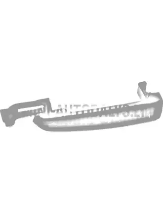 Ārējais durvju rokturis "Aixam" (melns)