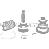 CV šarnīrs piedziņas vārpstas riteņa pusē Aixam (ar ABS gredzenu)