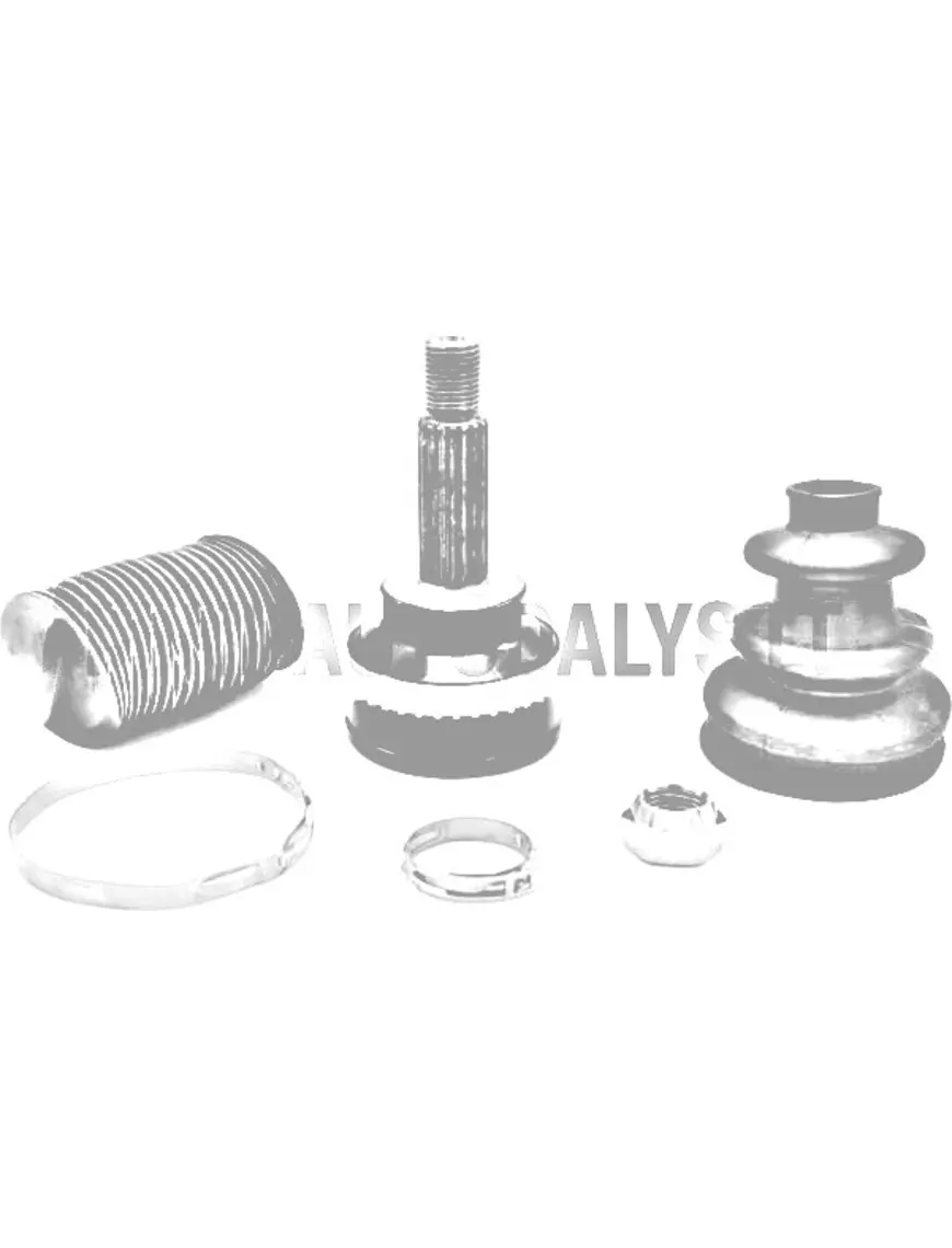 CV šarnīrs piedziņas vārpstas riteņa pusē Aixam (ar ABS gredzenu)
