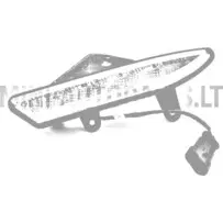 Dienas gaitas lukturi priekšā kreisajā pusē "Aixam Vision