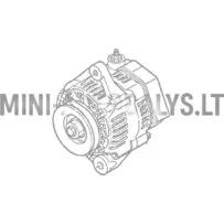 Aixam Kubota Z482 ģenerators (priekšējais radiators)