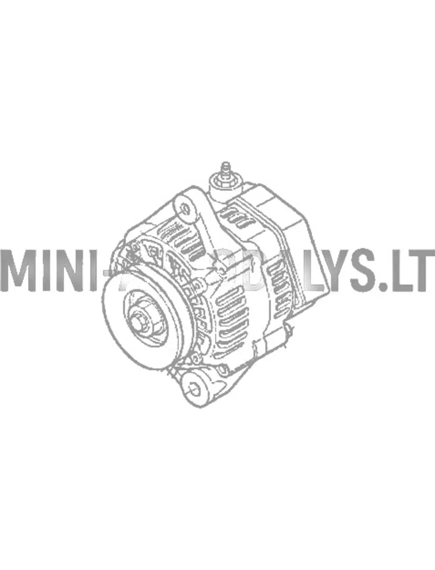 Aixam Kubota Z482 ģenerators (priekšējais radiators)