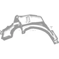 Microcar / Dué kreisās puses priekšējā riteņa arka