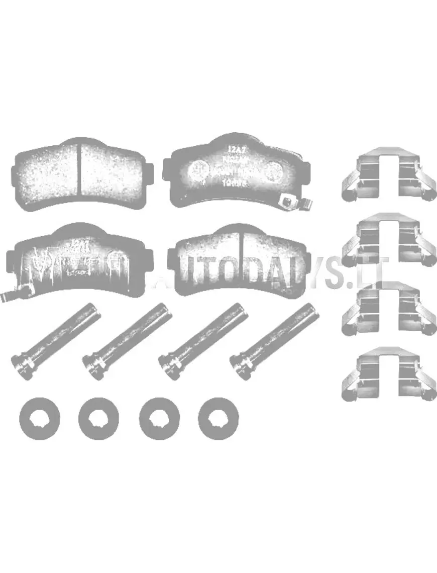 Aixam bremžu kluču komplekts