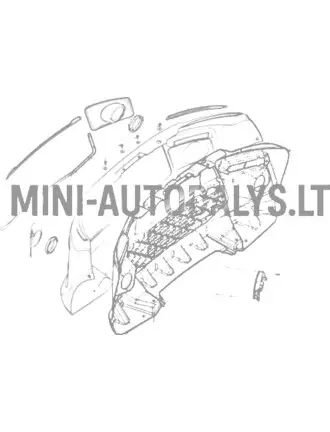 Priekšējā bufera reste Ligier JS50