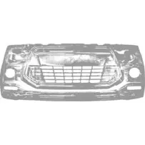 Priekšējā bufera reste Ligier JS50 Sport (melna)