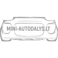 Priekšējais buferis Microcar MGO6 / Dué 6