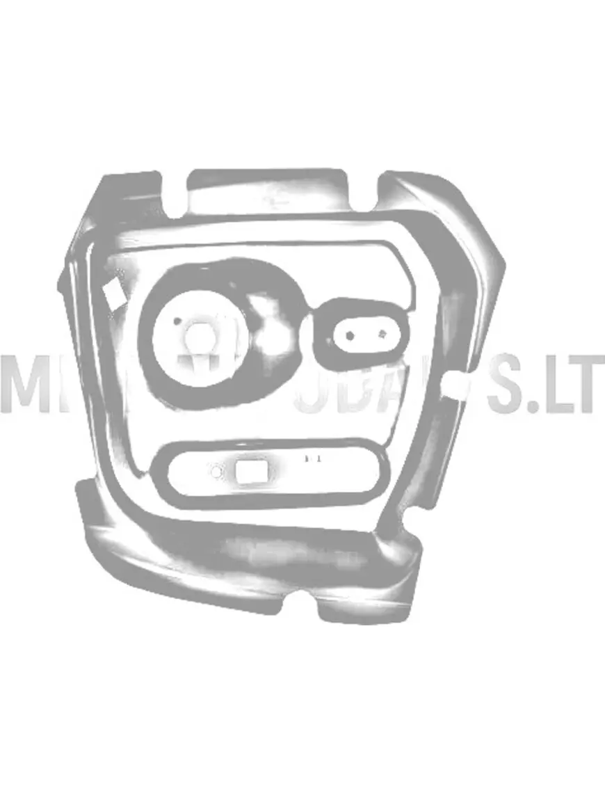 Priekšējā bufera labās puses miglas luktura stiprinājums Ligier JS50/JS50L Ph2/Ph3 Sport