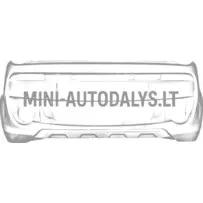 Priekšējais buferis Microcar MGO3 / MGO4 / Dué 2 / Dué 3