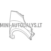 Microcar M8 priekšējais labais spārns