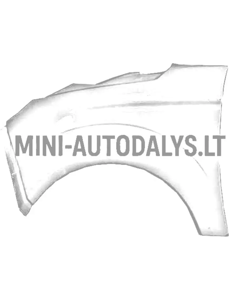 Microcar Due2/3 MGO3/4 (balts) priekšējais kreisais spārns