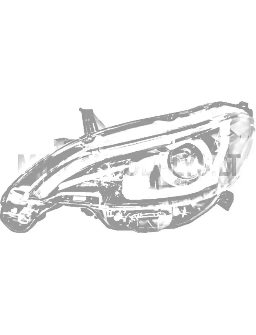 Kreisās puses priekšējais lukturis Ligier JS50 / JS50L Ph2 / Ph3