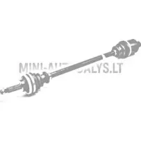 Piedziņas vārpsta "Aixam" (ar ABS)